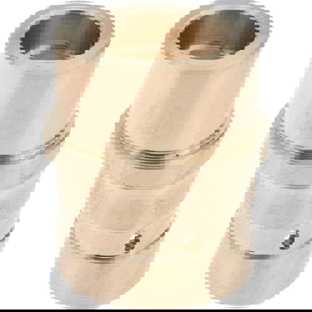 Die & Mold Straight Bushings; Material: Solid Bronze; Inside Diameter: 1.0005 in; Inside Diameter (Decimal Inch): 1.0005 in; Body Diameter: 1.3755 in; Attachment Method: Press-Fit; Lubrication Type: Non-Self Lubricating; Bushing Type: Guided Ejector